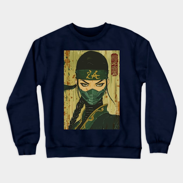 Jade Mortal Kombat Crewneck Sweatshirt by peculiarbutcute